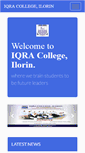 Mobile Screenshot of iqracollege.net